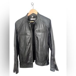 Danier Black Leather Jacket